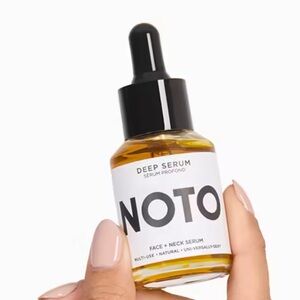 NWT NOTO Deep Serum, 1 ounce. For face and neck. Hydrating, clean beauty
